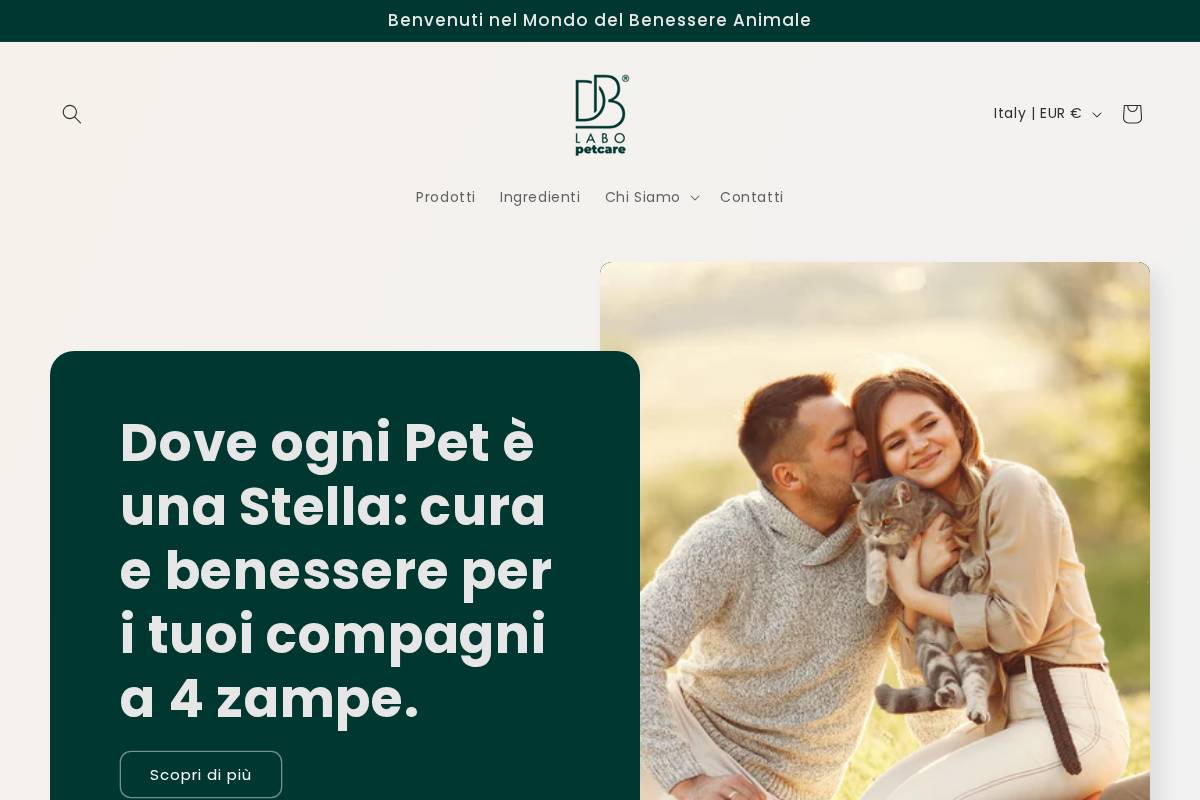 dblabo.pet homepage screenshot