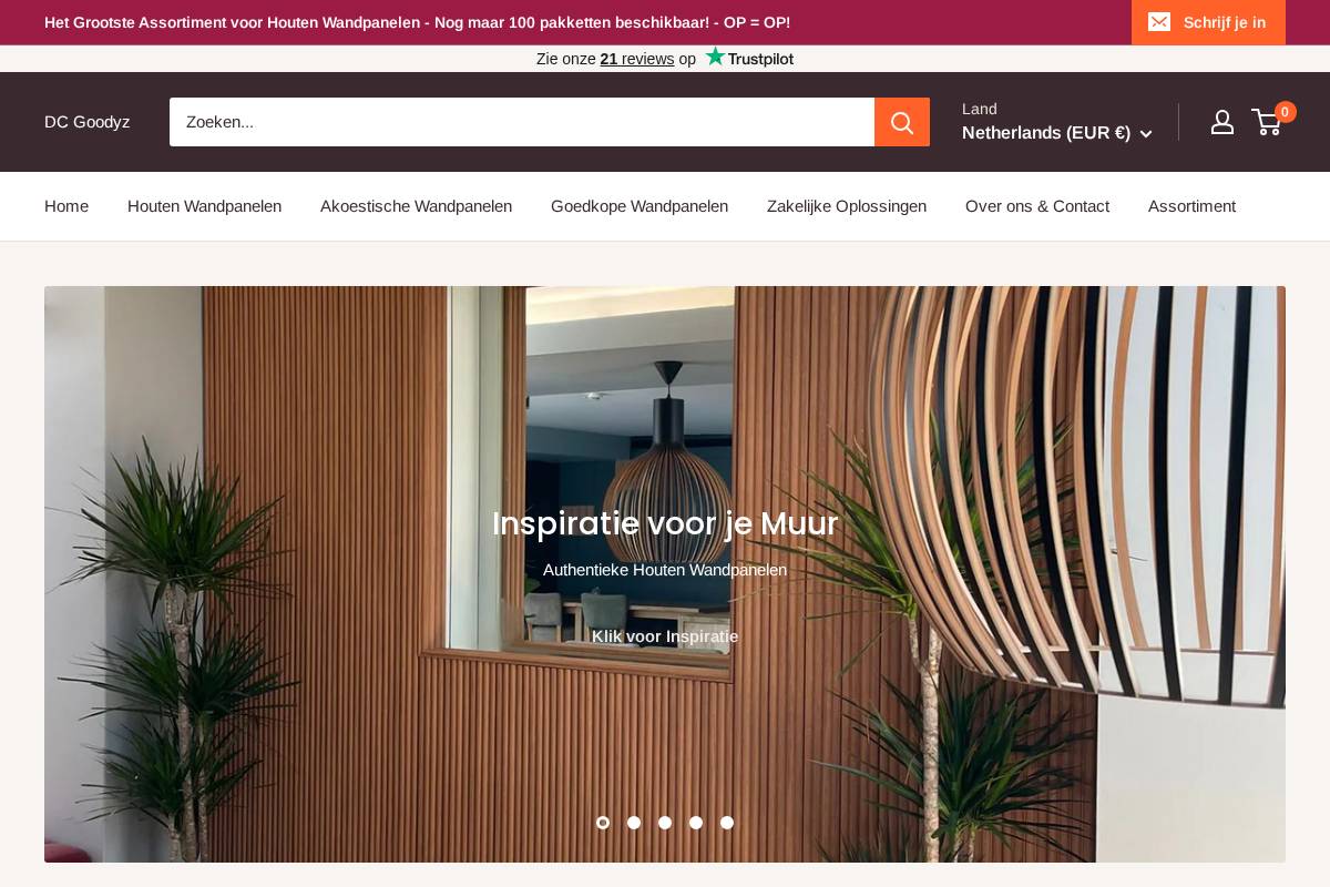 Dcgoodyz homepage screenshot