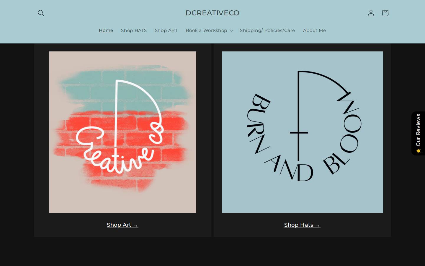 dcreativeco.com homepage screenshot