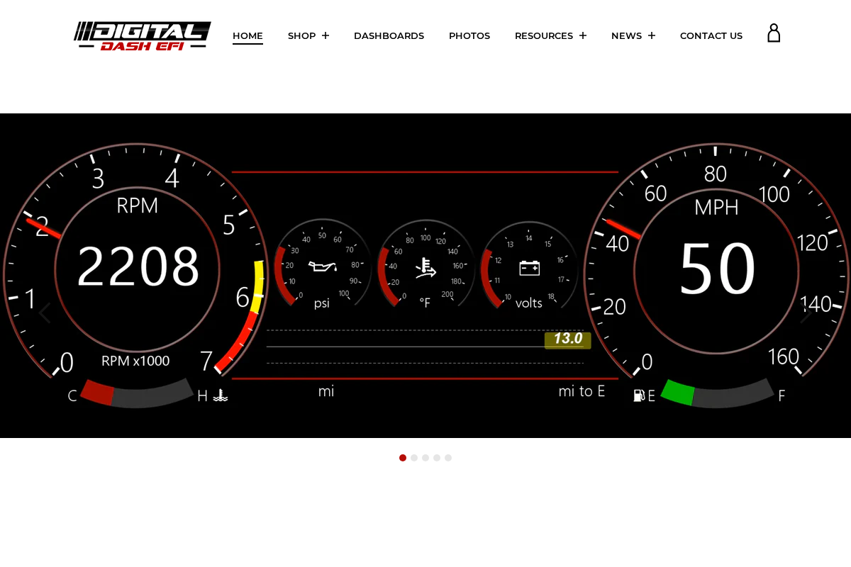 dd-efi.com homepage screenshot