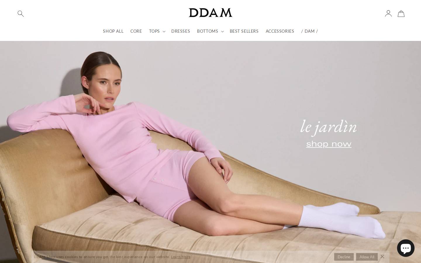 ddamhome.com homepage screenshot