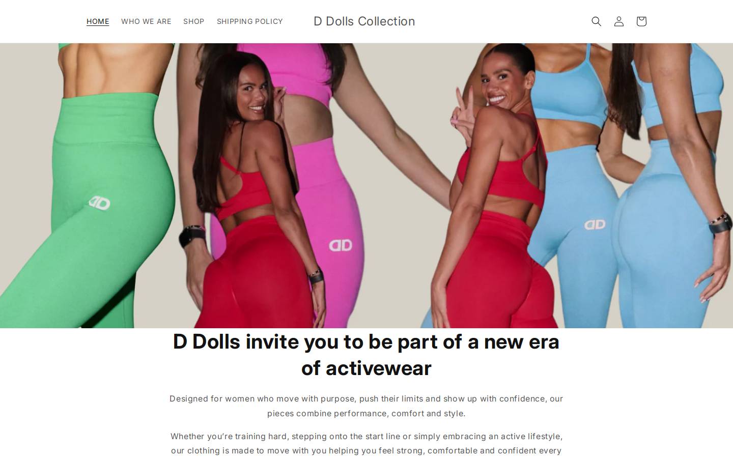 ddollscollection.com homepage screenshot