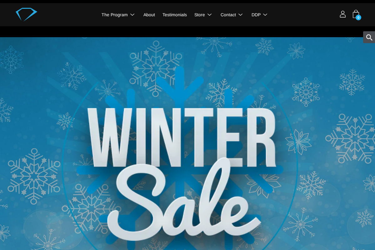 ddpyoga.com homepage screenshot