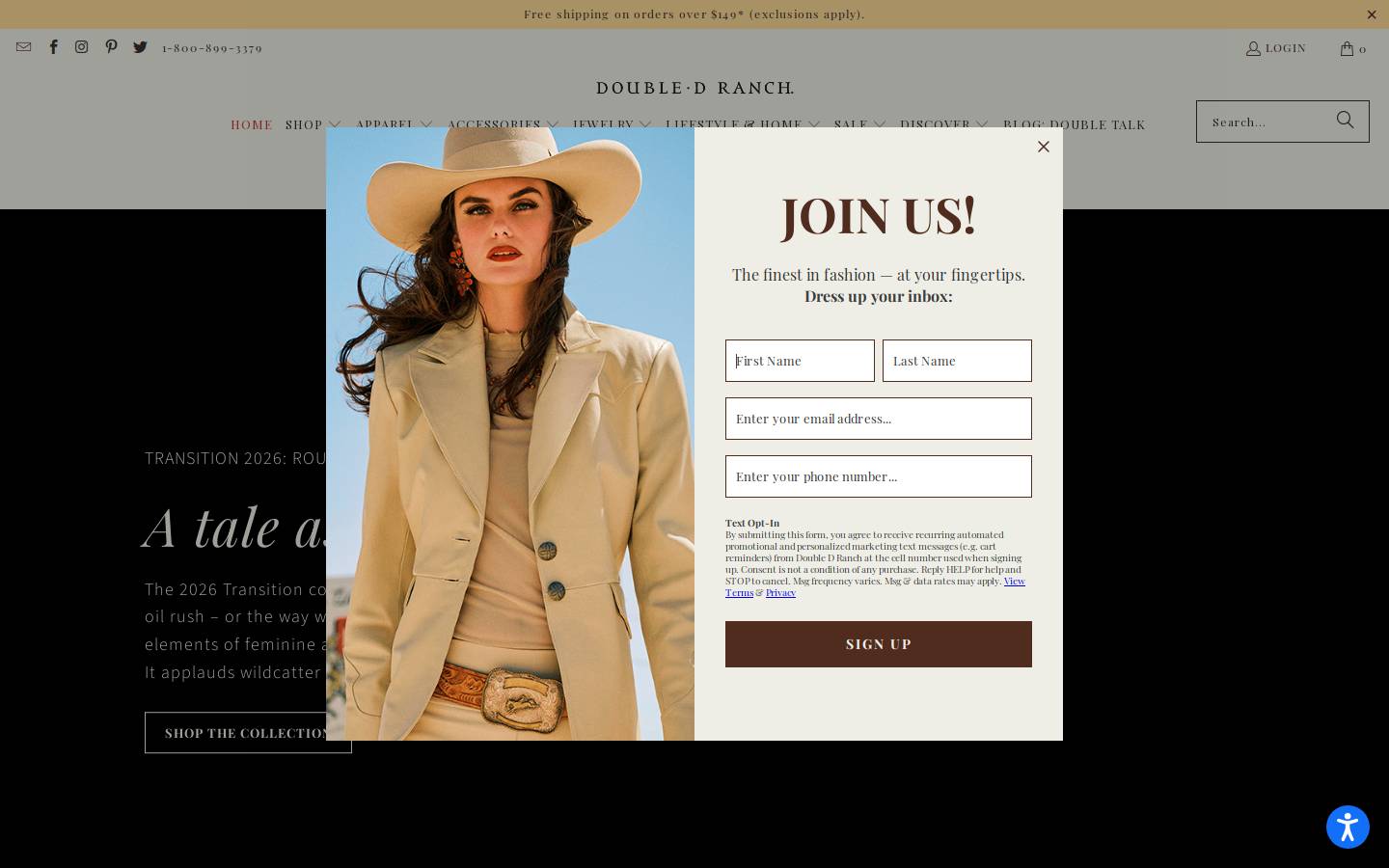 ddranchwearmens.com homepage screenshot