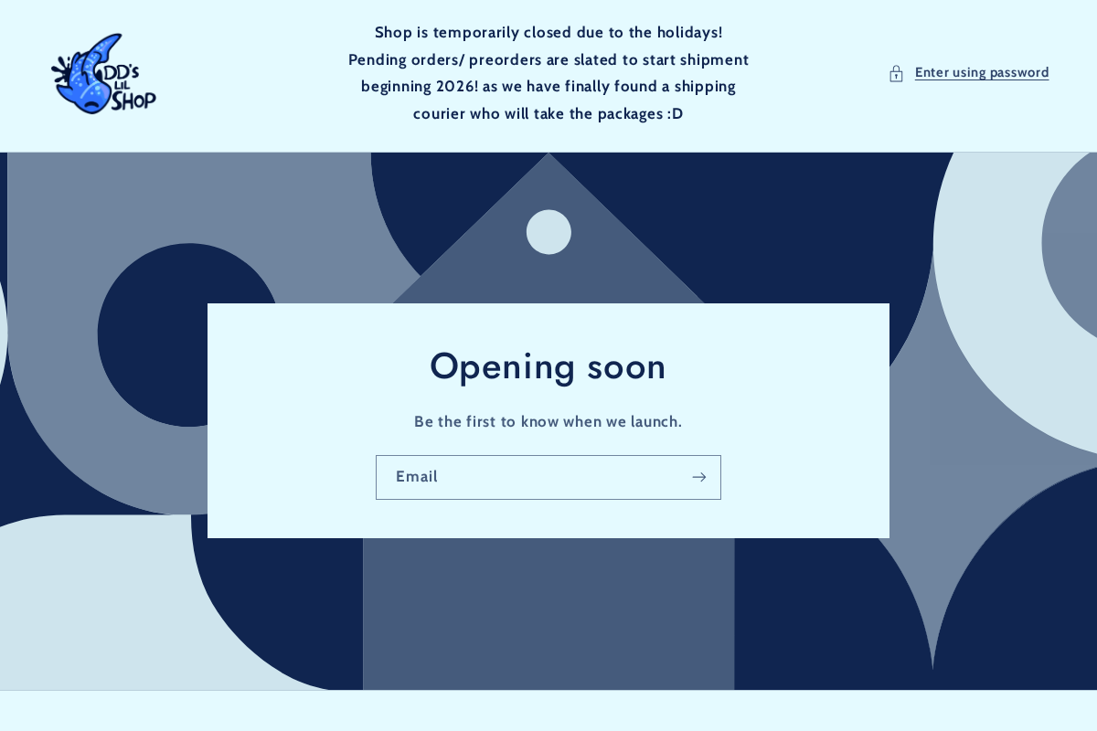 ddslilshop.com homepage screenshot