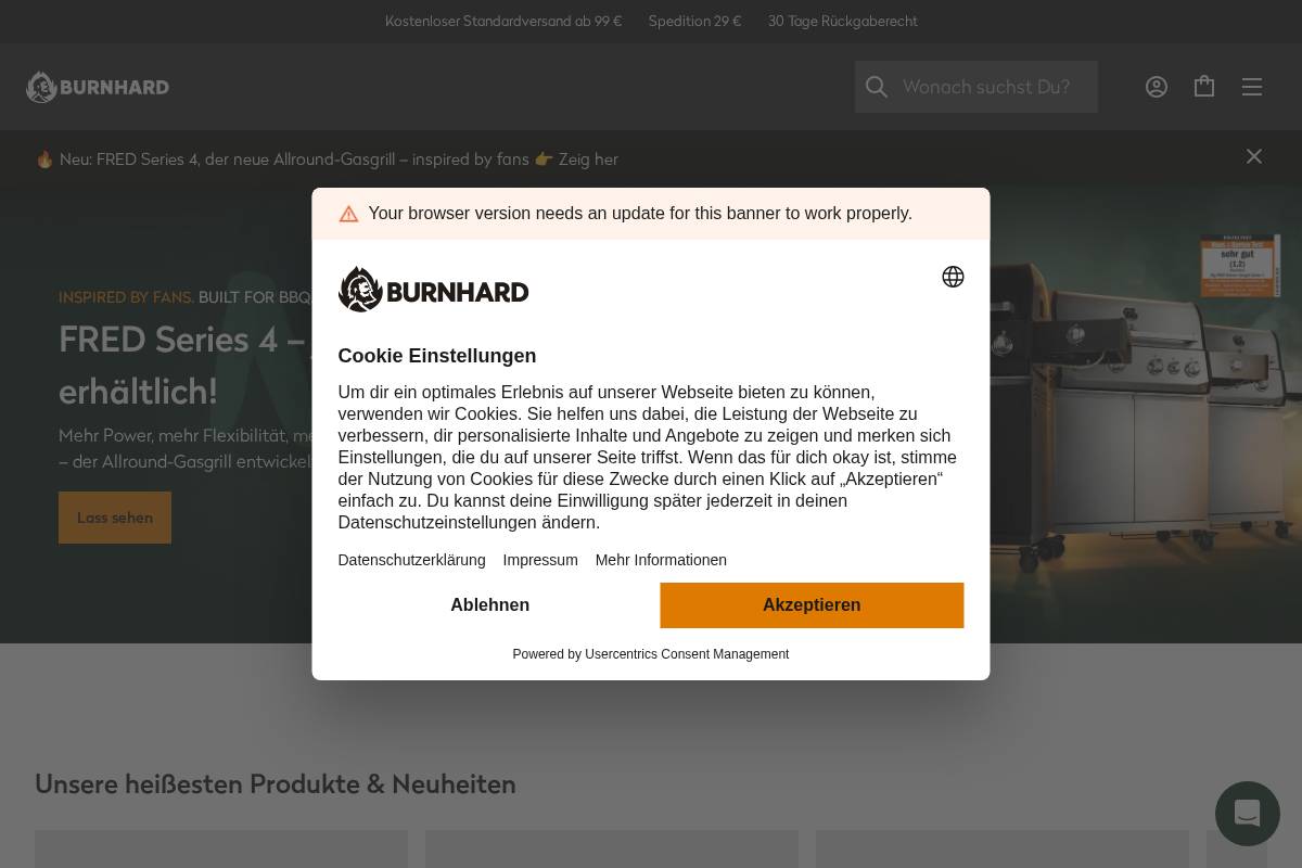 de.burnhard.com homepage screenshot