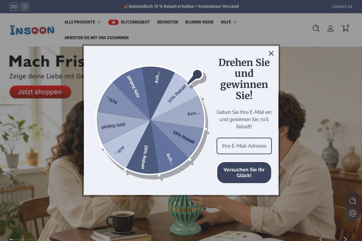 de.insoontoys.com homepage screenshot