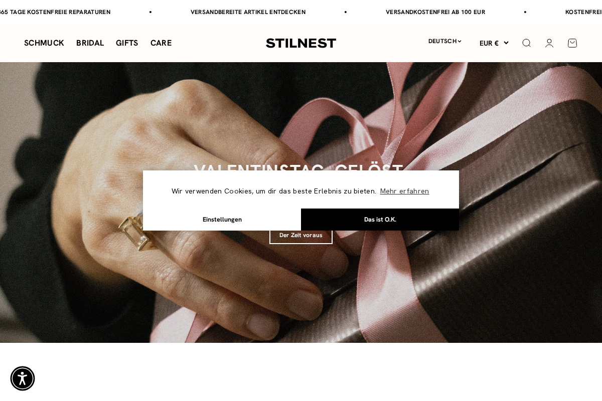 STILNEST homepage screenshot