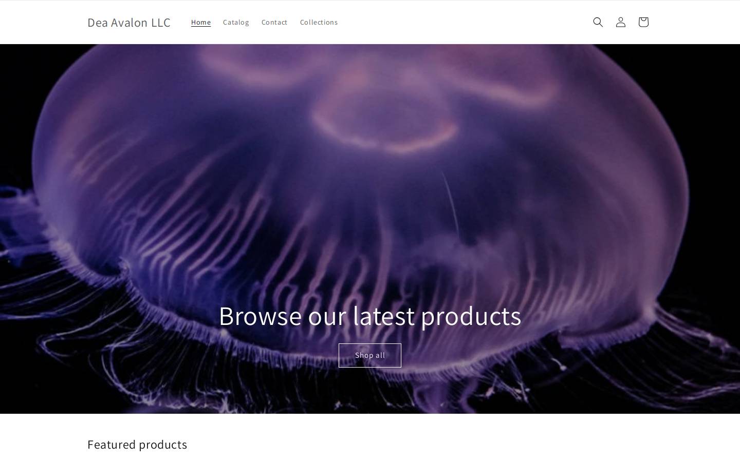 deaavalon.com homepage screenshot