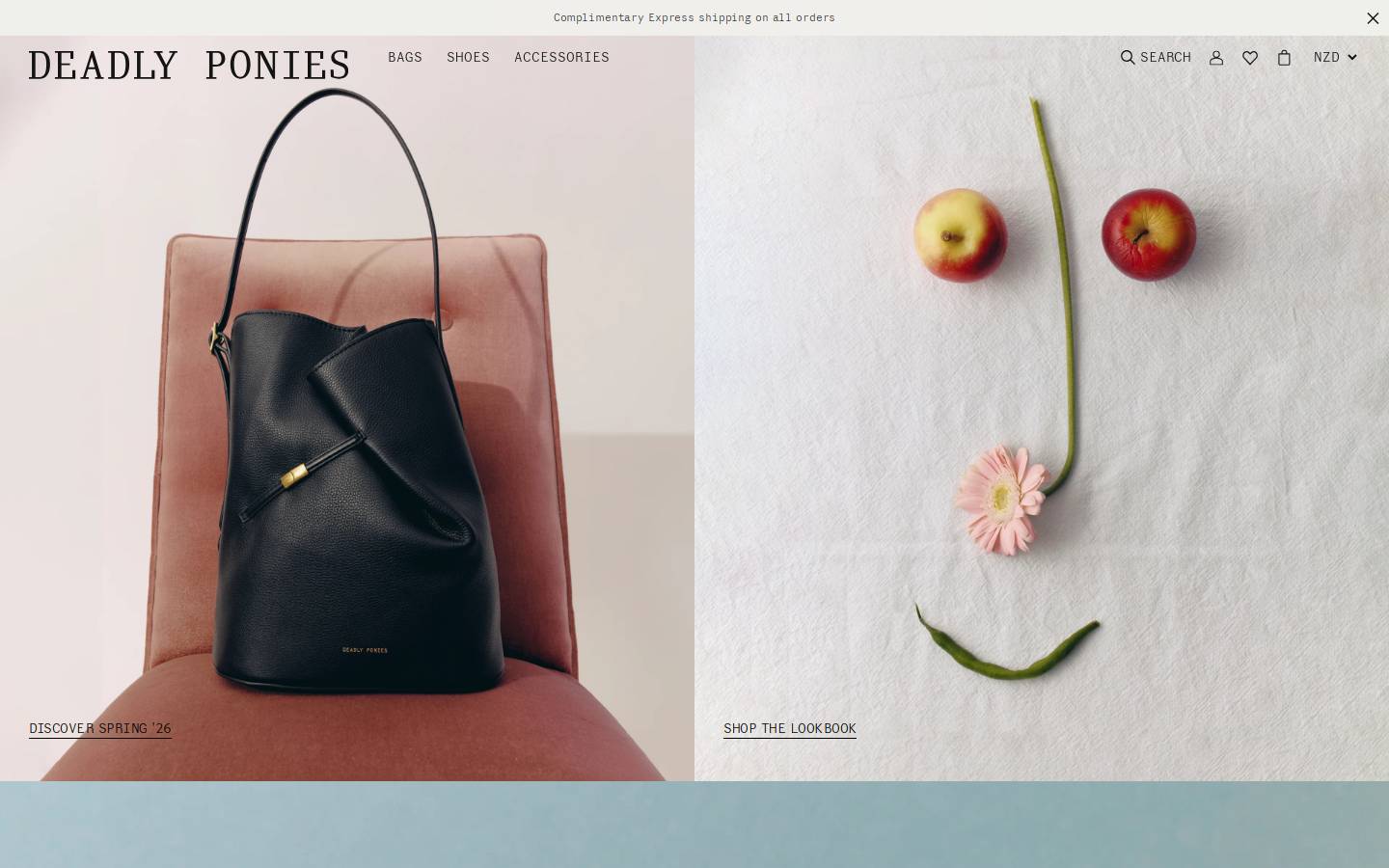 deadlyponies.com homepage screenshot