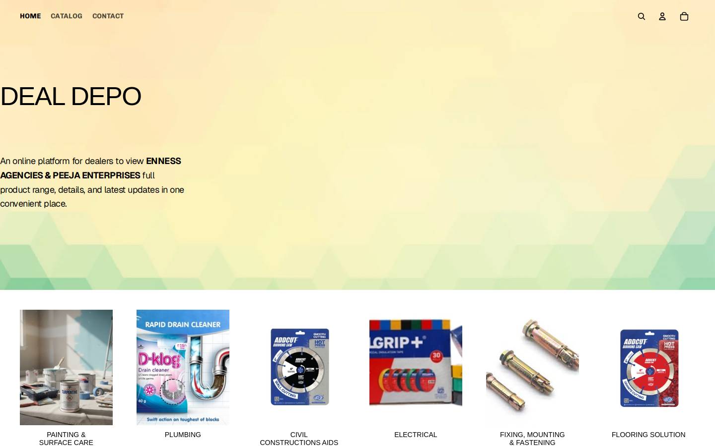 dealdepo.com homepage screenshot