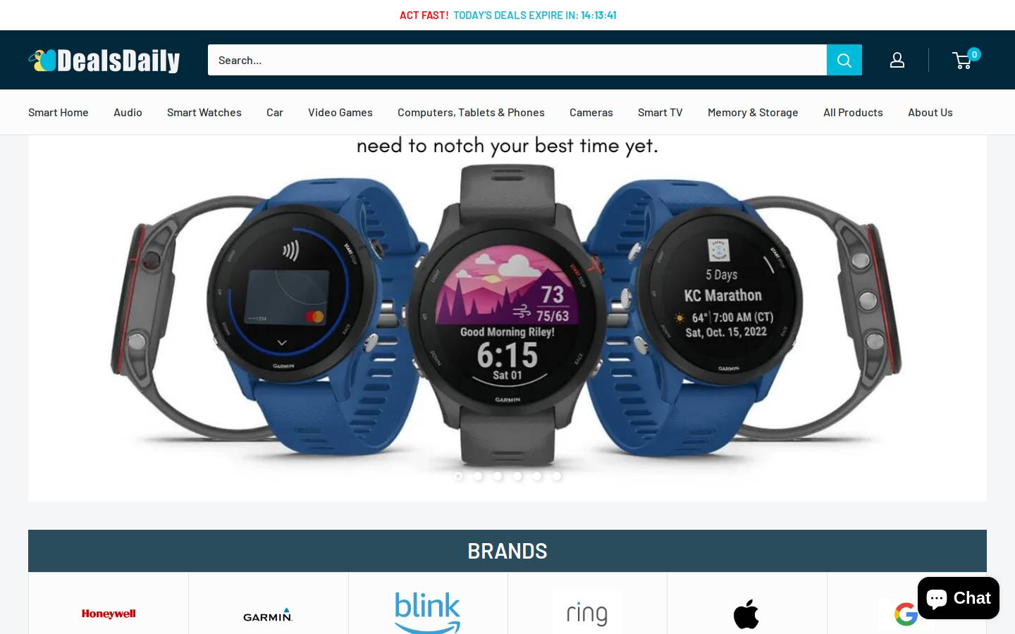 dealsdaily.us homepage screenshot