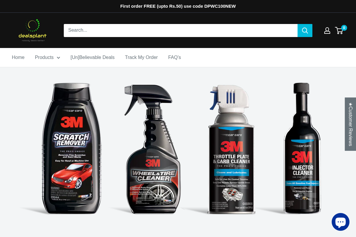 dealsplant homepage screenshot