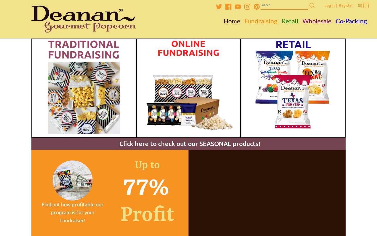 deanan.com homepage screenshot