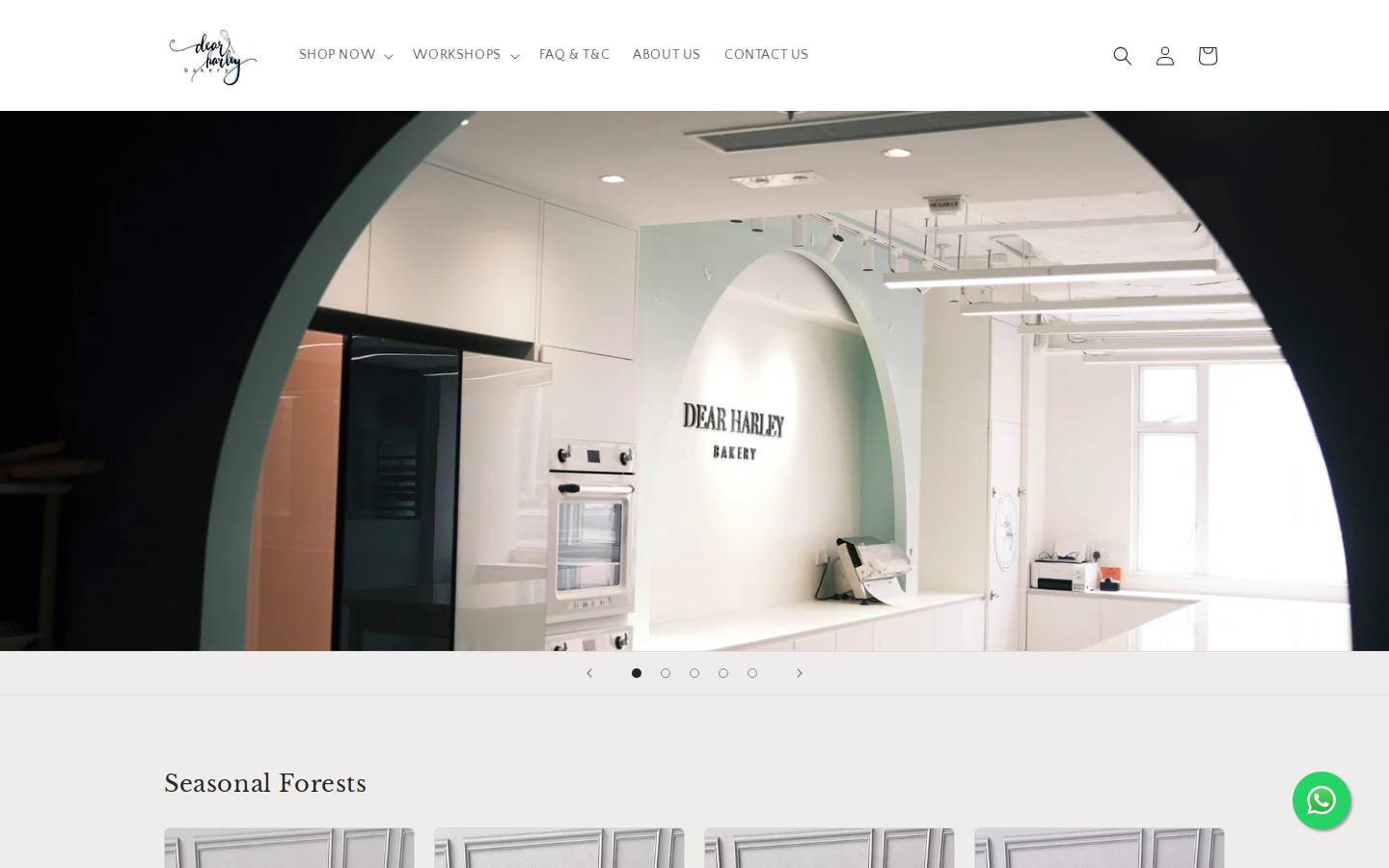 dearharleyhk.com homepage screenshot