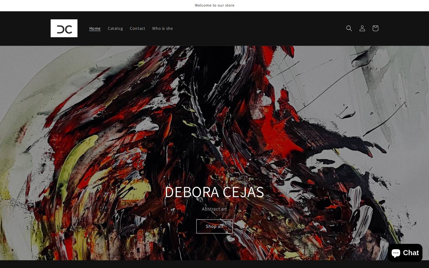 deboracejas.com homepage screenshot