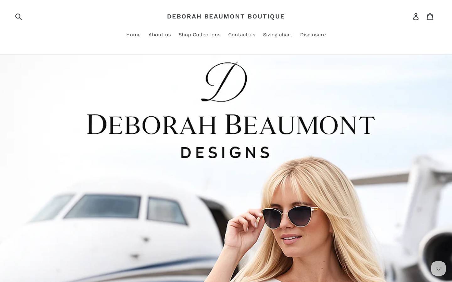 deborahbeaumont.com homepage screenshot