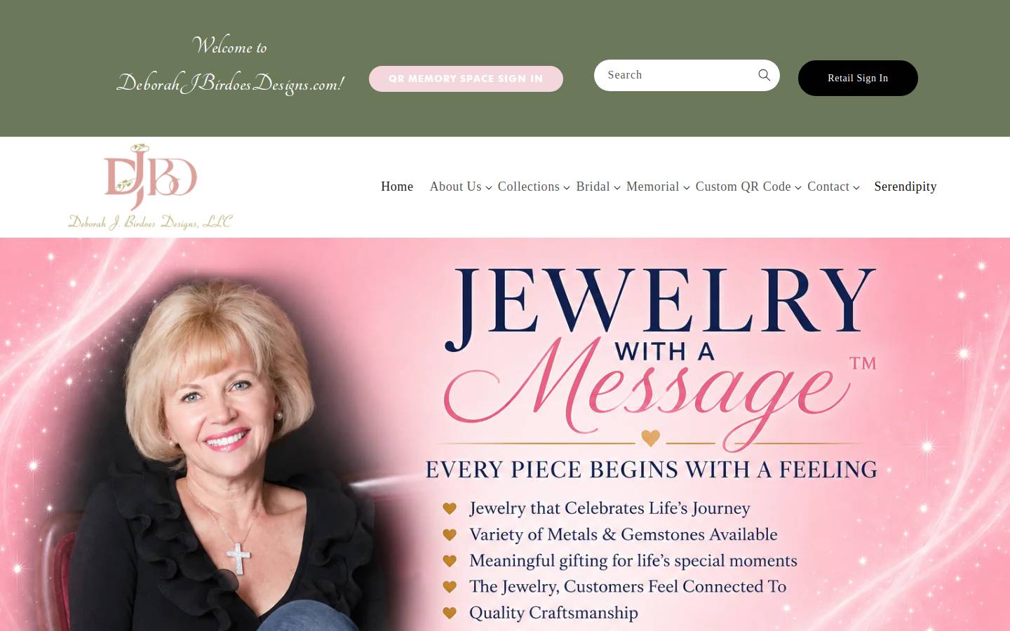 deborahjbirdoesdesigns.com homepage screenshot