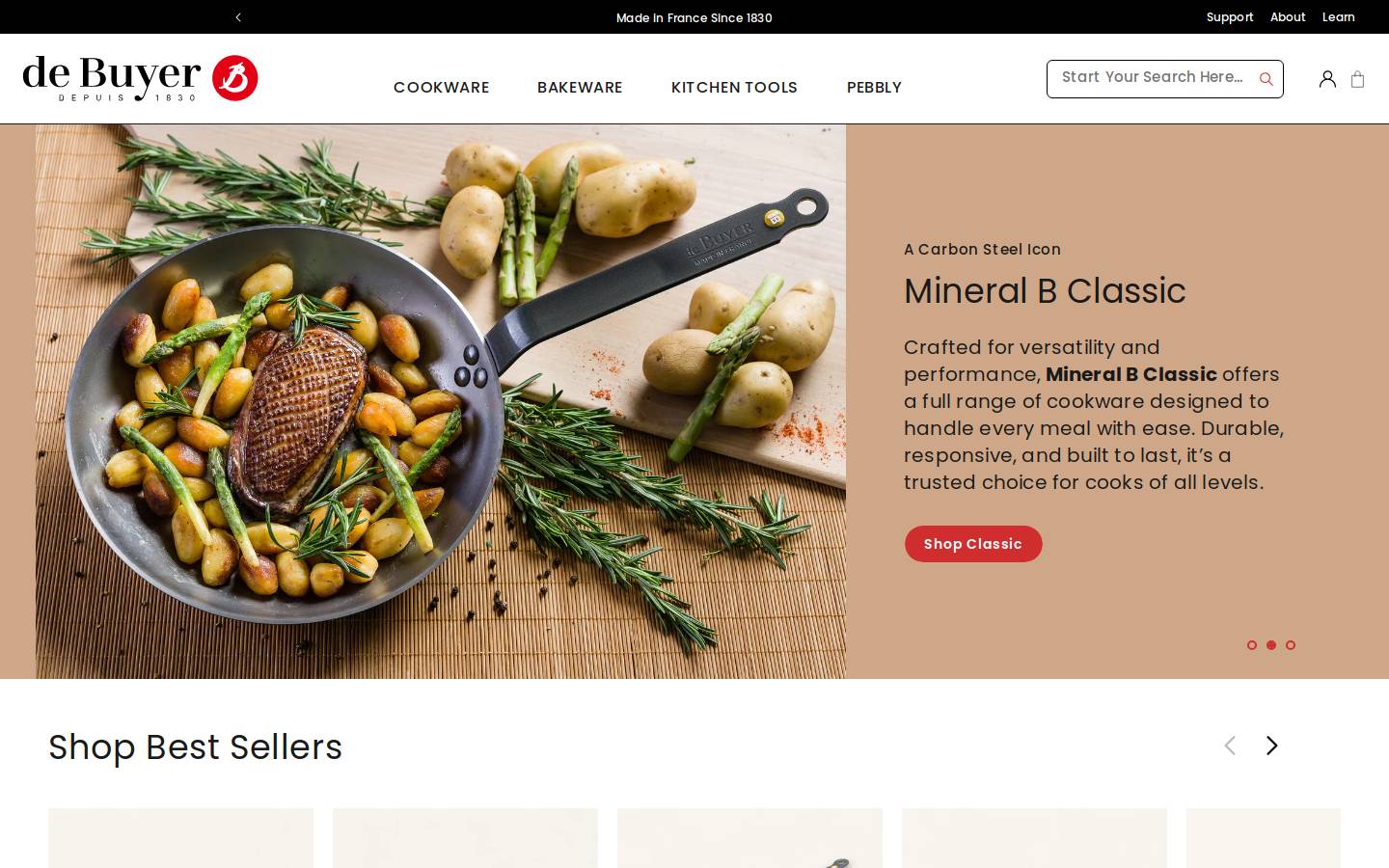 debuyer-usa.com homepage screenshot