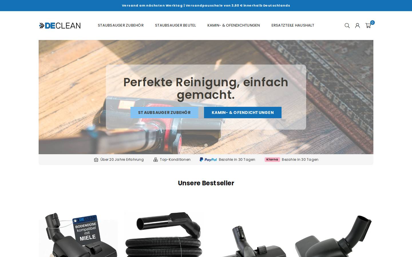 declean.de homepage screenshot