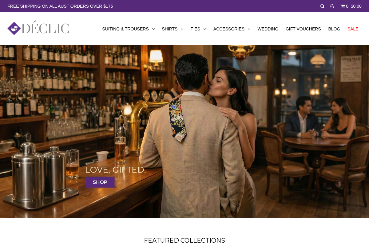 DÉCLIC homepage screenshot