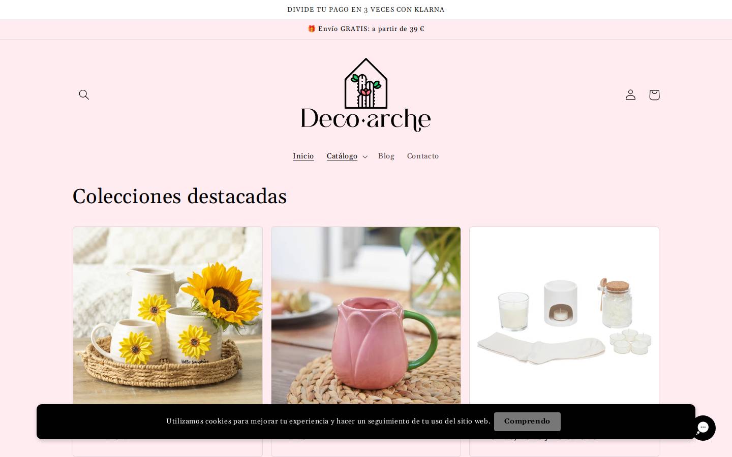 decoarche.com homepage screenshot