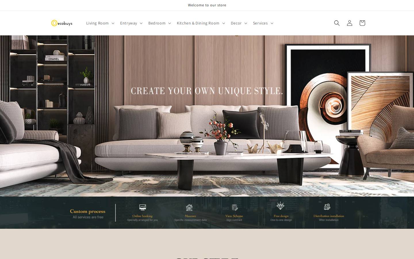 decobuys.com homepage screenshot