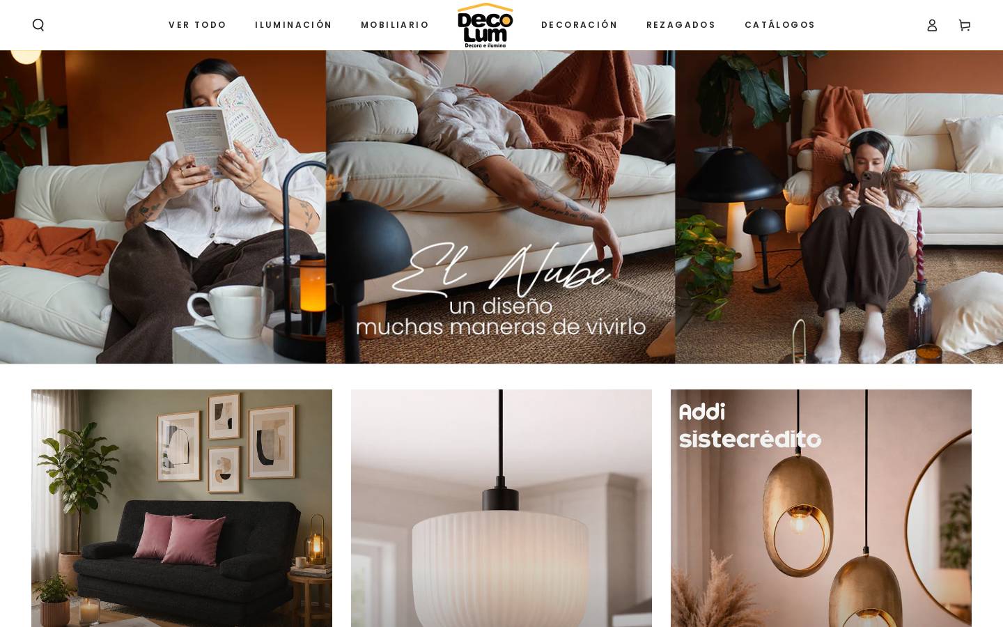 decolum.co homepage screenshot