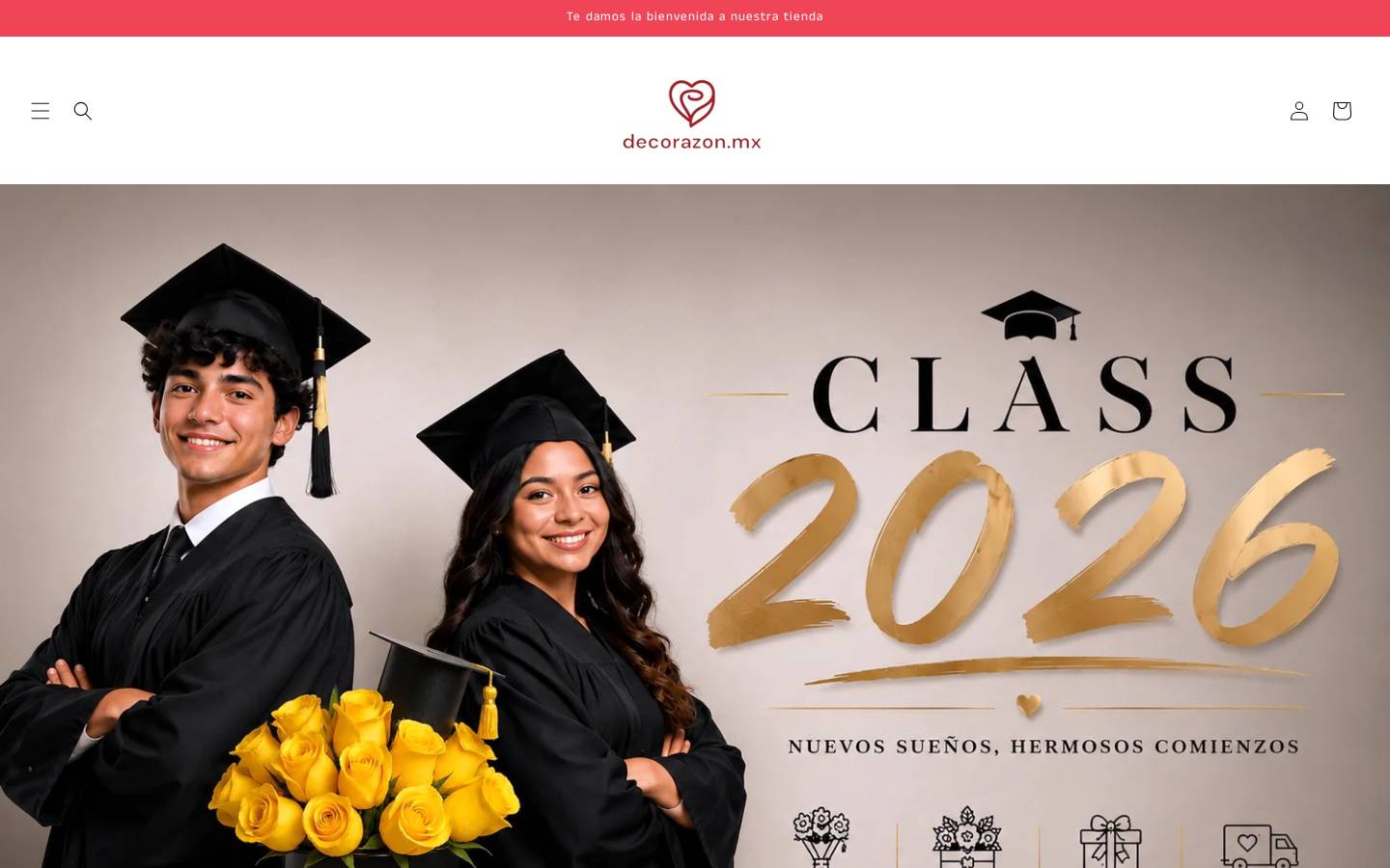 decorazon.mx homepage screenshot