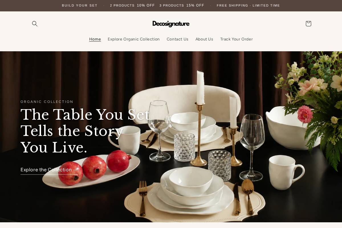 decosignature.shop homepage screenshot