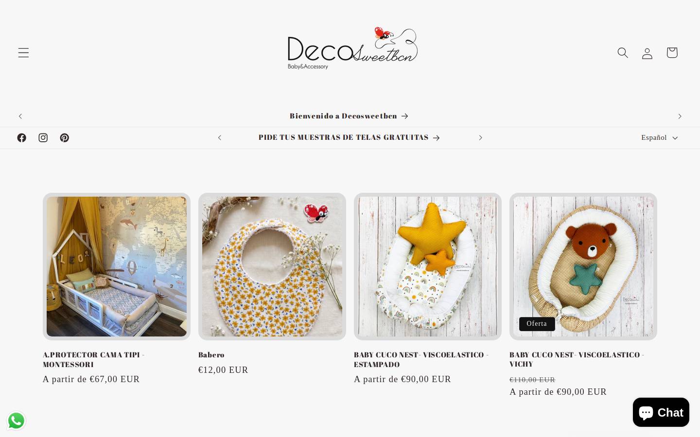 decosweetbcn.es homepage screenshot