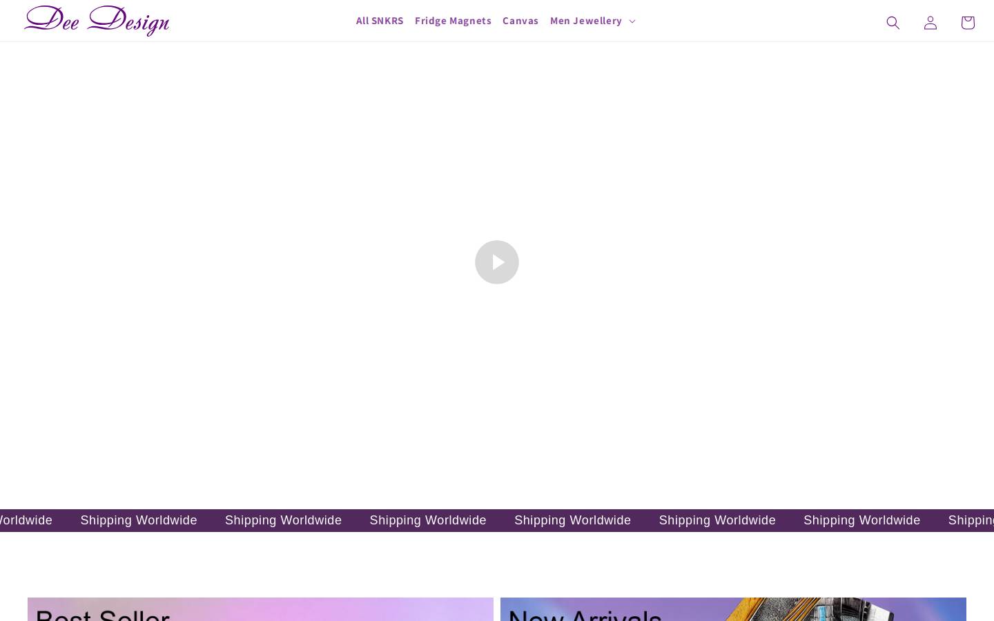 deedesignin.com homepage screenshot