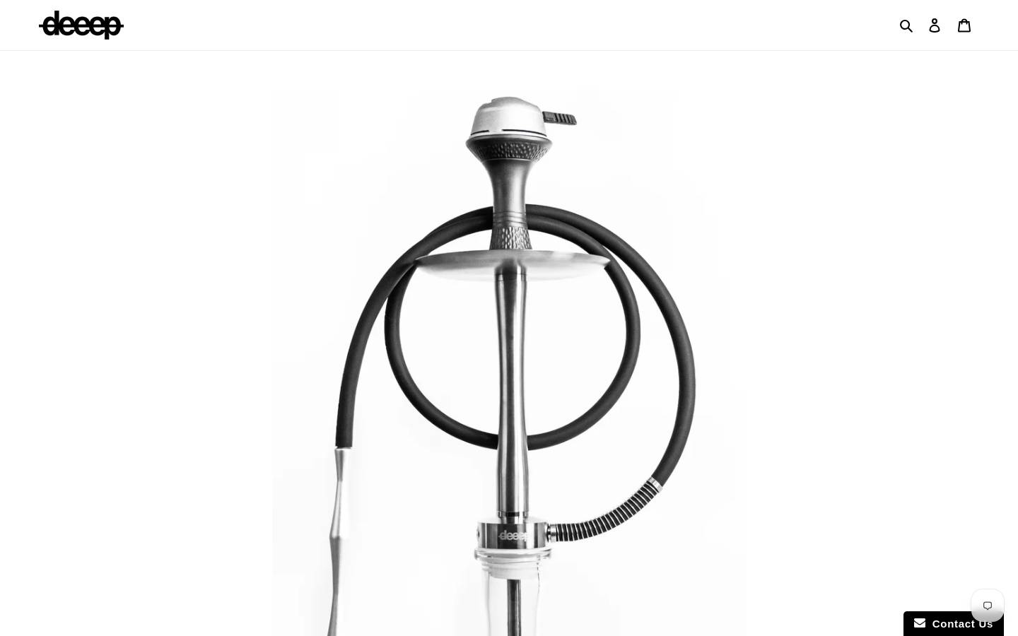 deeep-hookah.com homepage screenshot