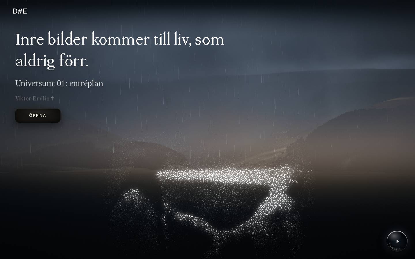 deep-emotions.se homepage screenshot