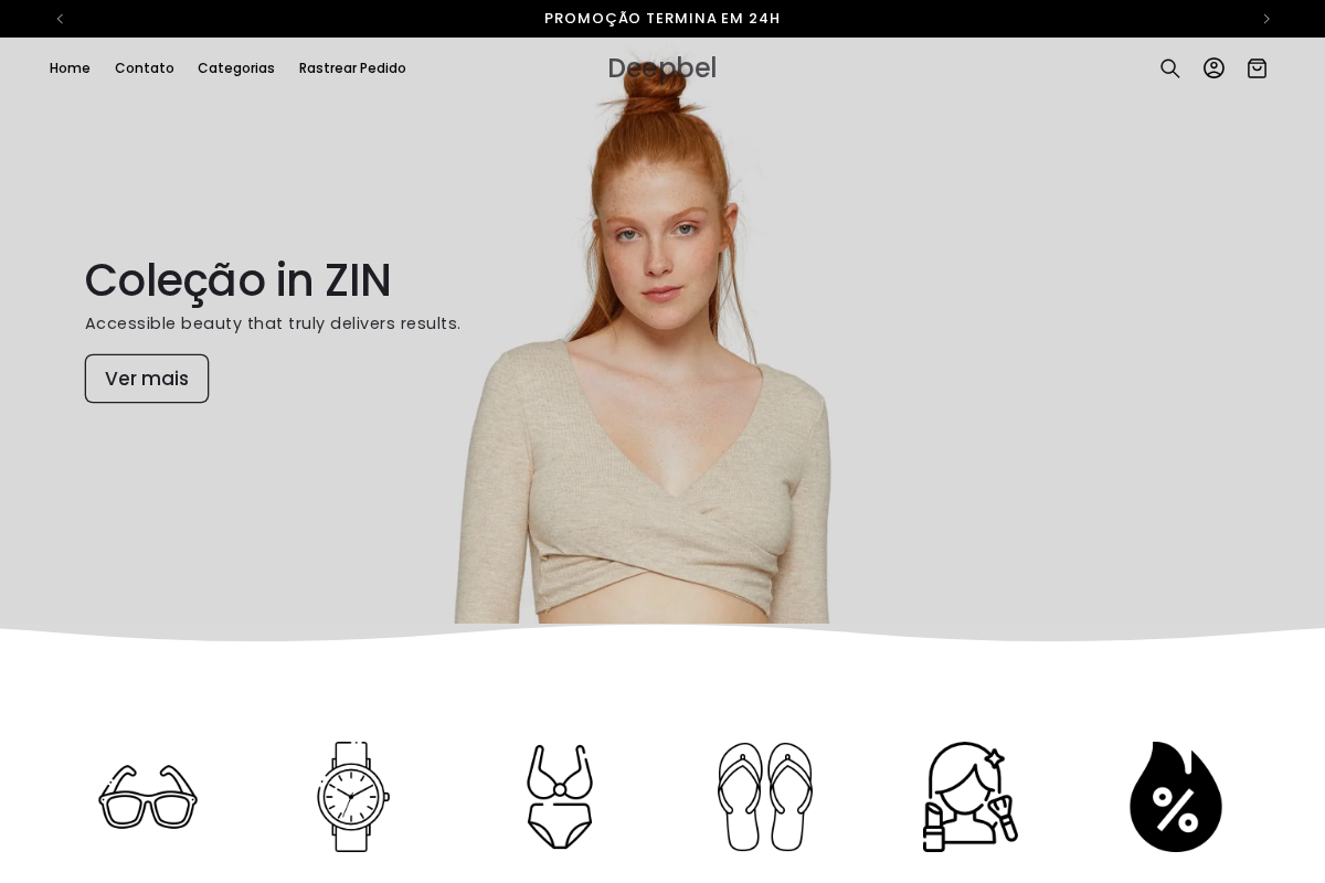 Deepbel homepage screenshot
