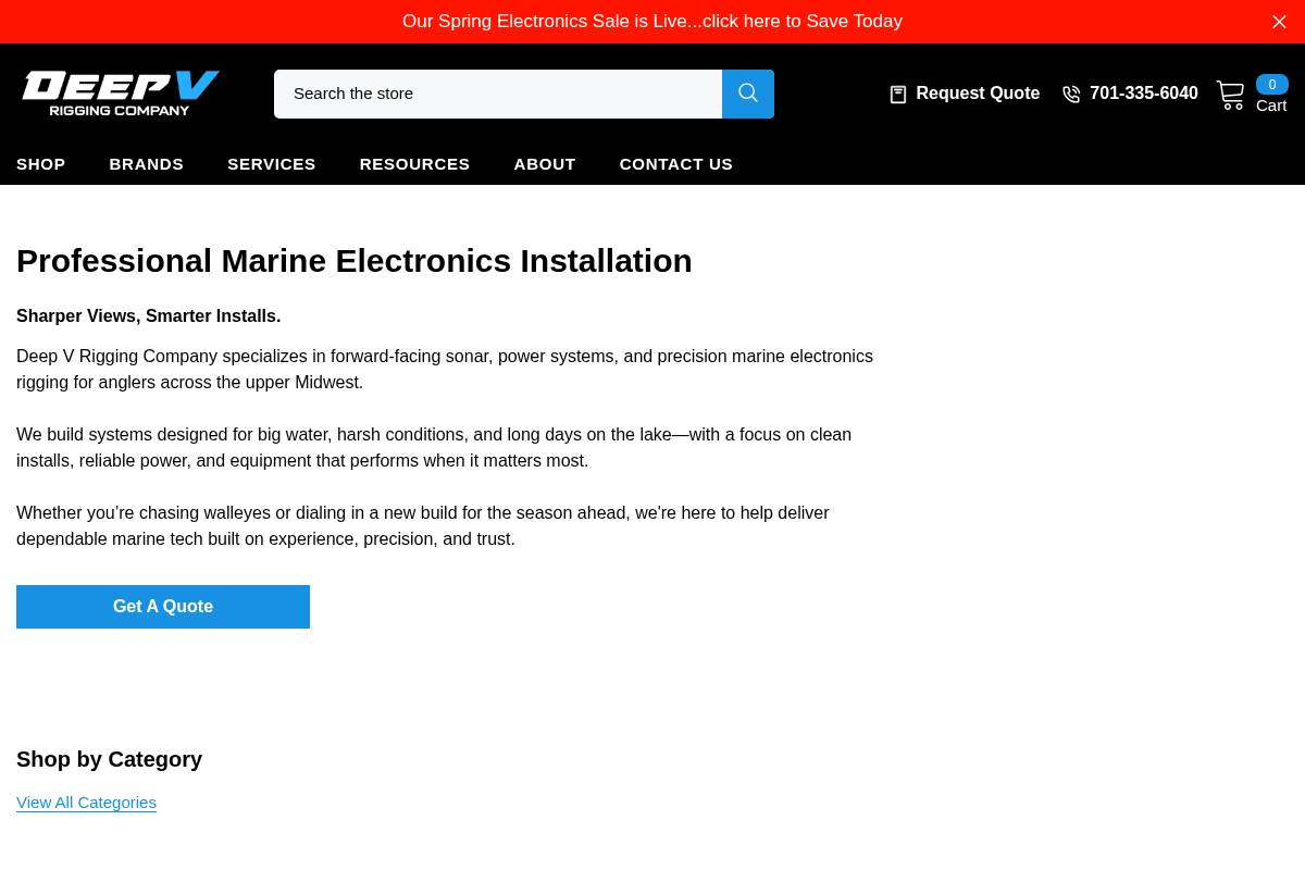 deepvrigs.com homepage screenshot