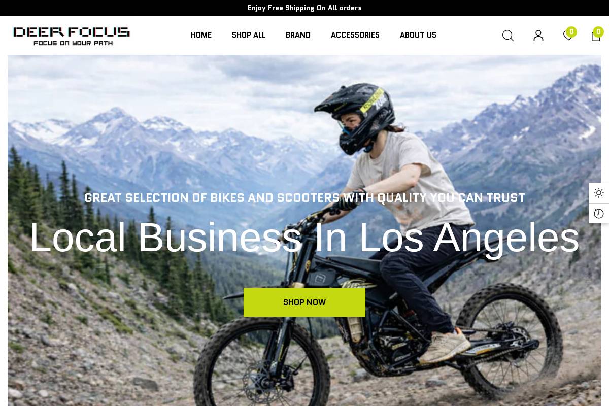 deerfocusinc.com homepage screenshot