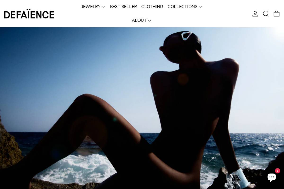 defaience.com homepage screenshot