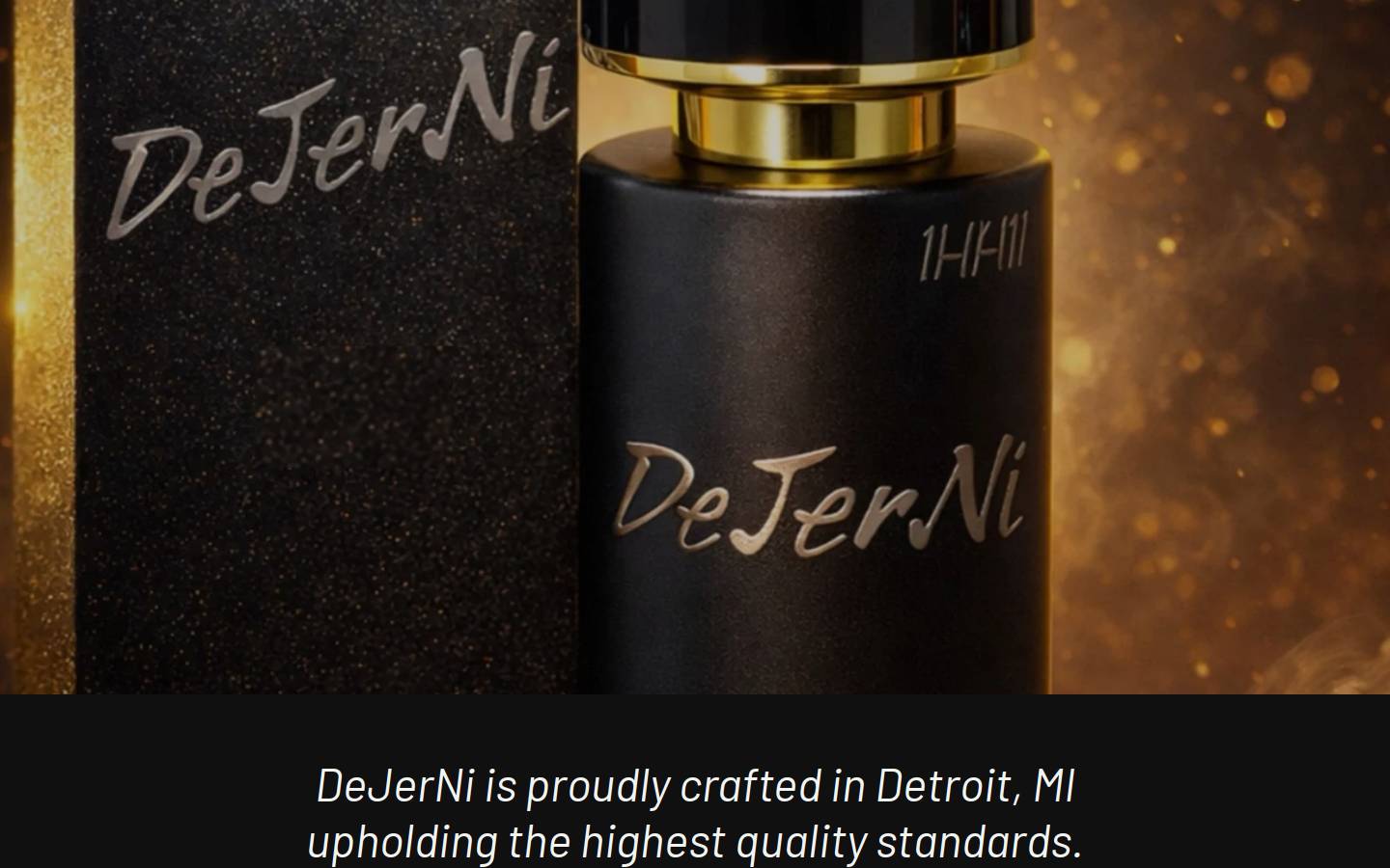 dejerni.com homepage screenshot