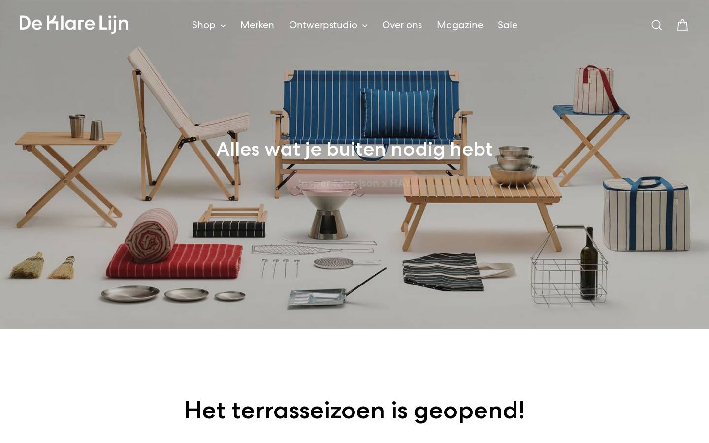 deklarelijn.nl homepage screenshot