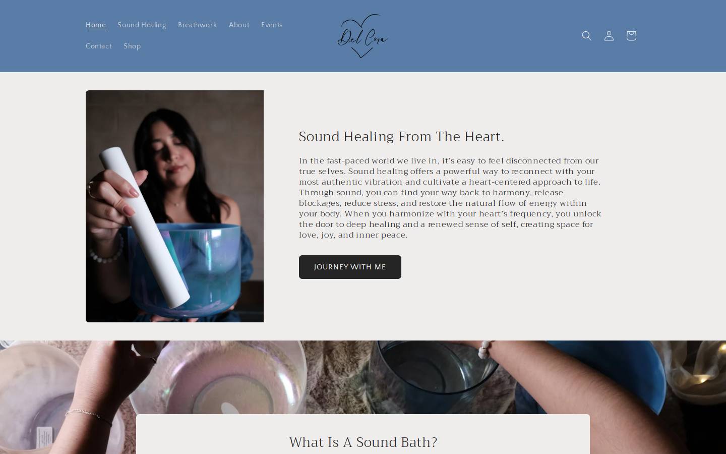 del-cora.com homepage screenshot