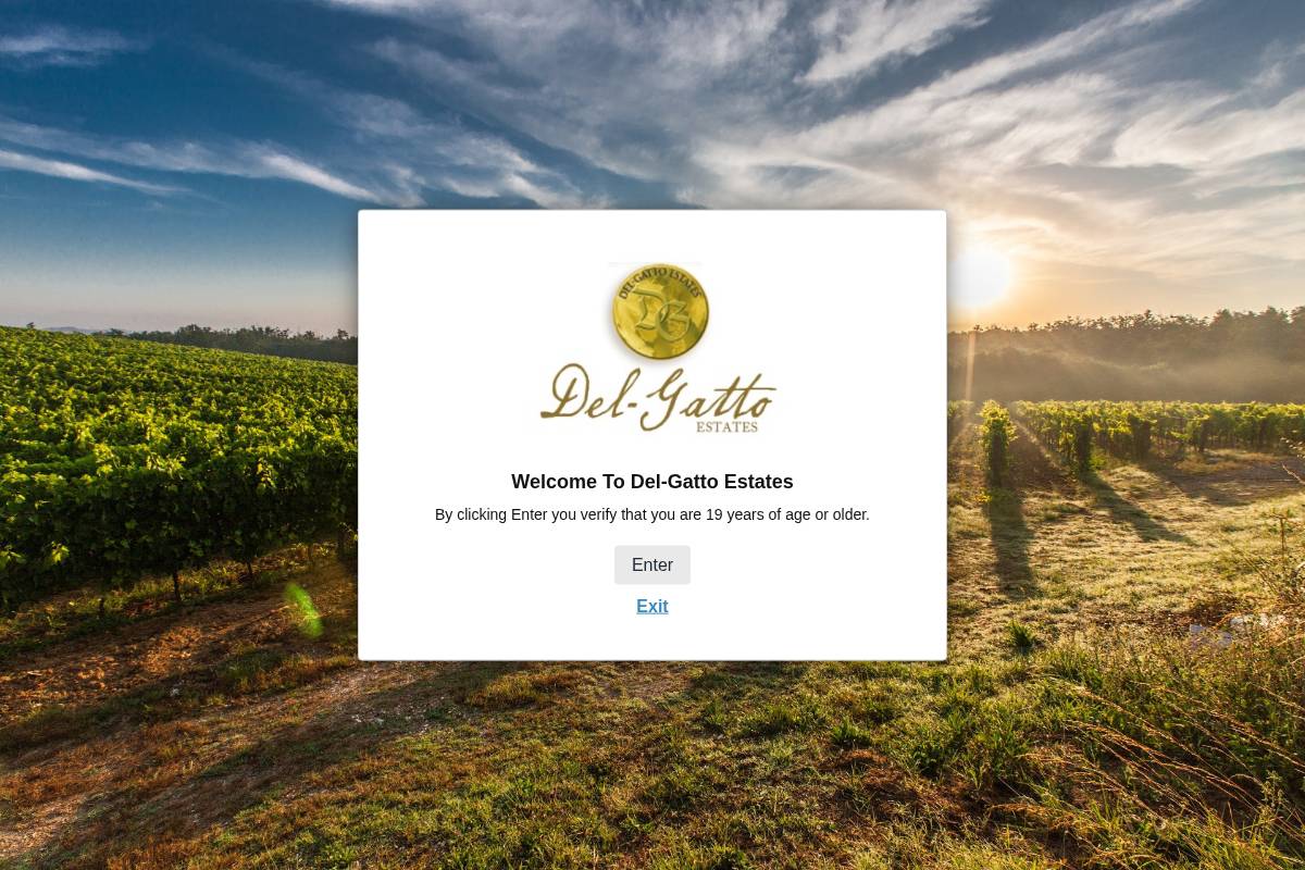 del-gattoestates.ca homepage screenshot