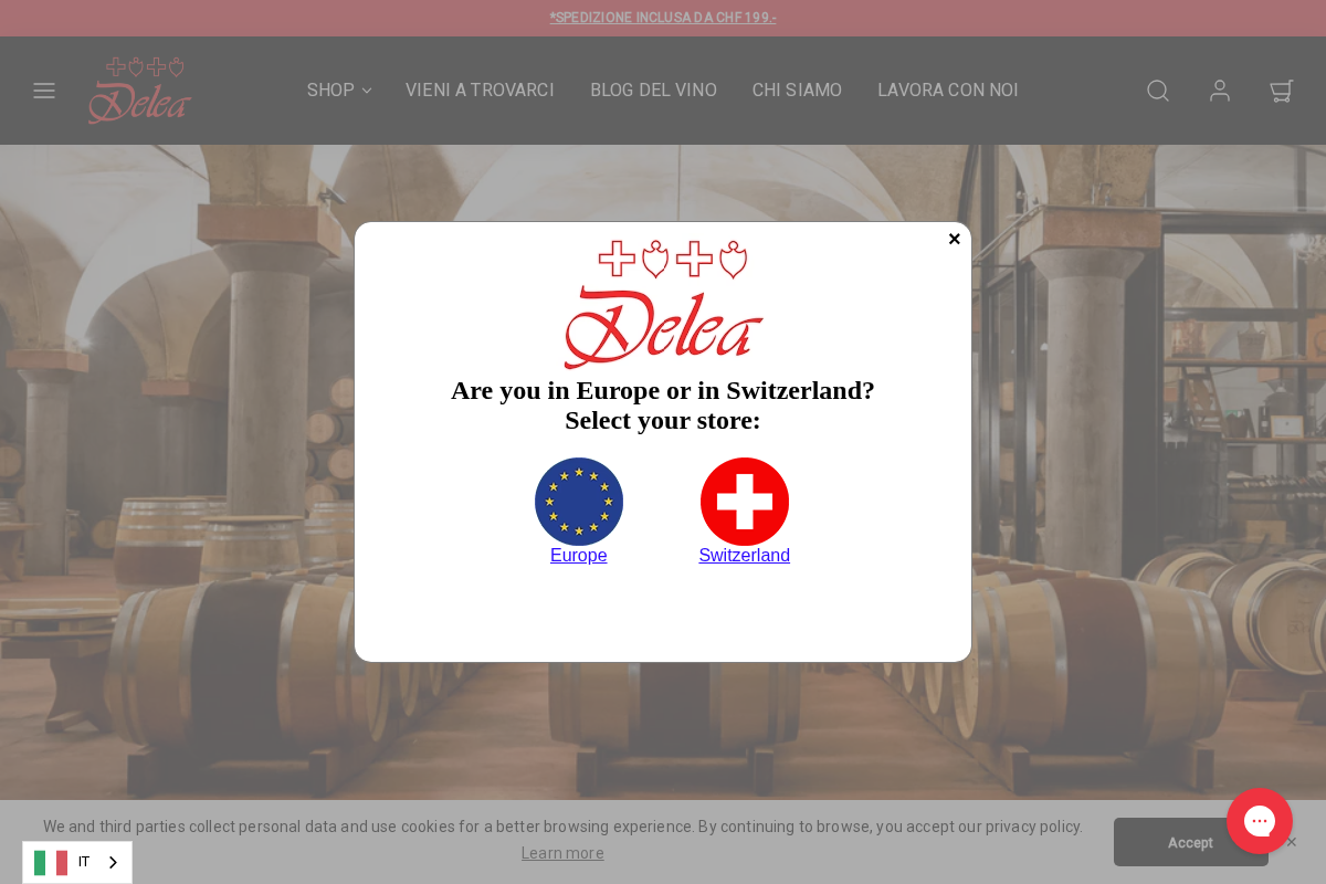 Vini e Distillati Angelo Delea homepage screenshot