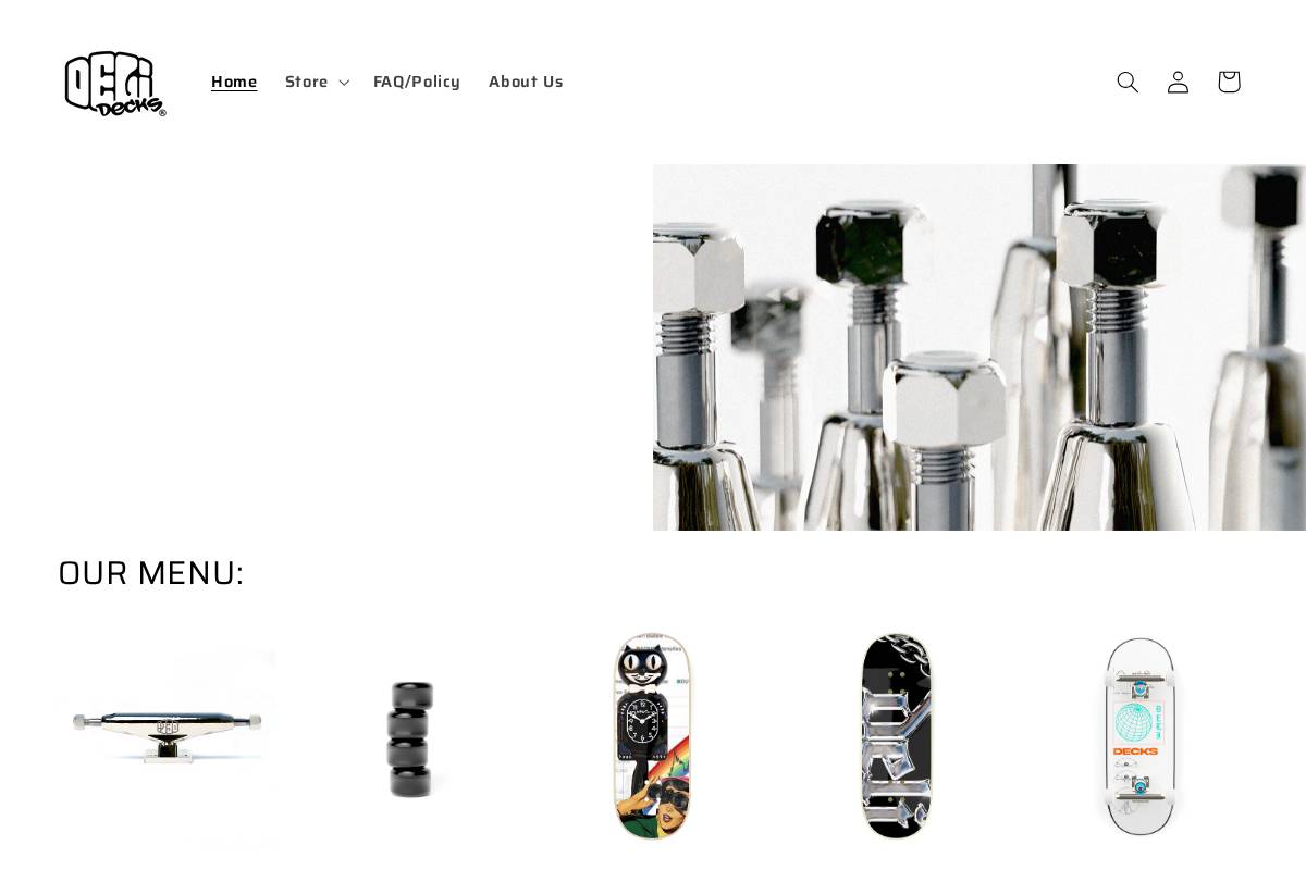 delidecksusa.com homepage screenshot