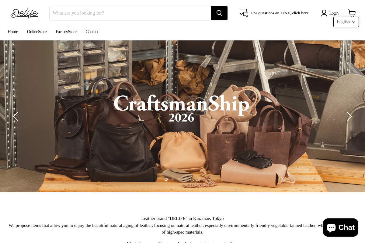 DELIFE homepage screenshot