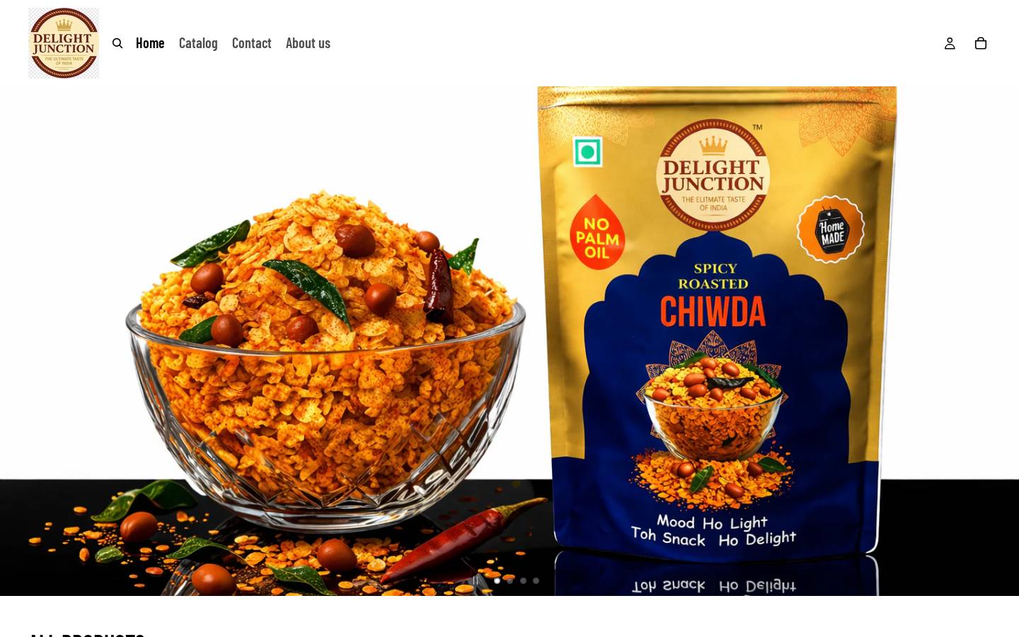 delightjunction.com homepage screenshot