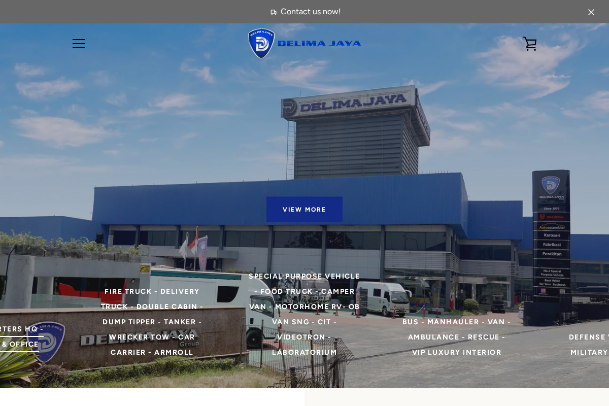 delimajayagroup.com homepage screenshot