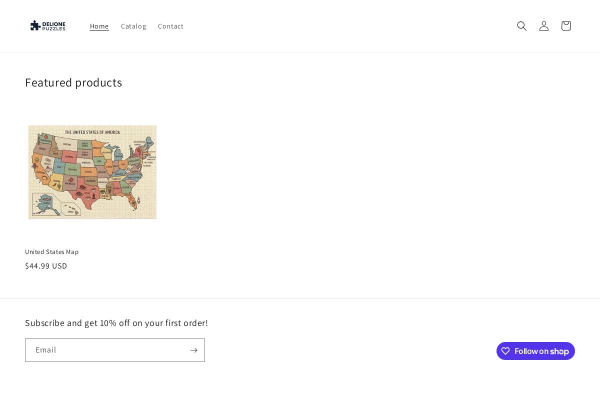 delione-puzzles.com homepage screenshot