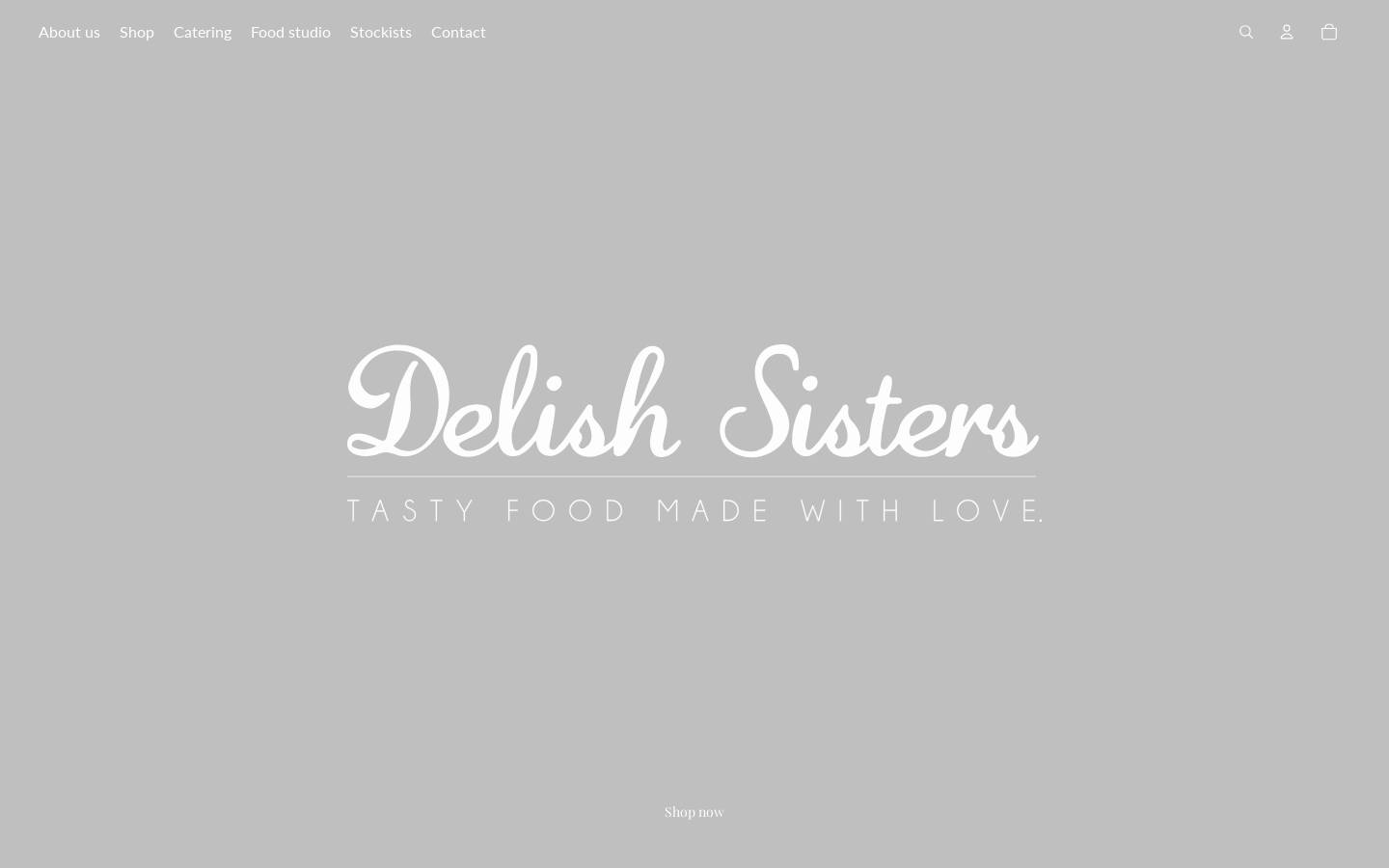 delishsisters.co.za homepage screenshot