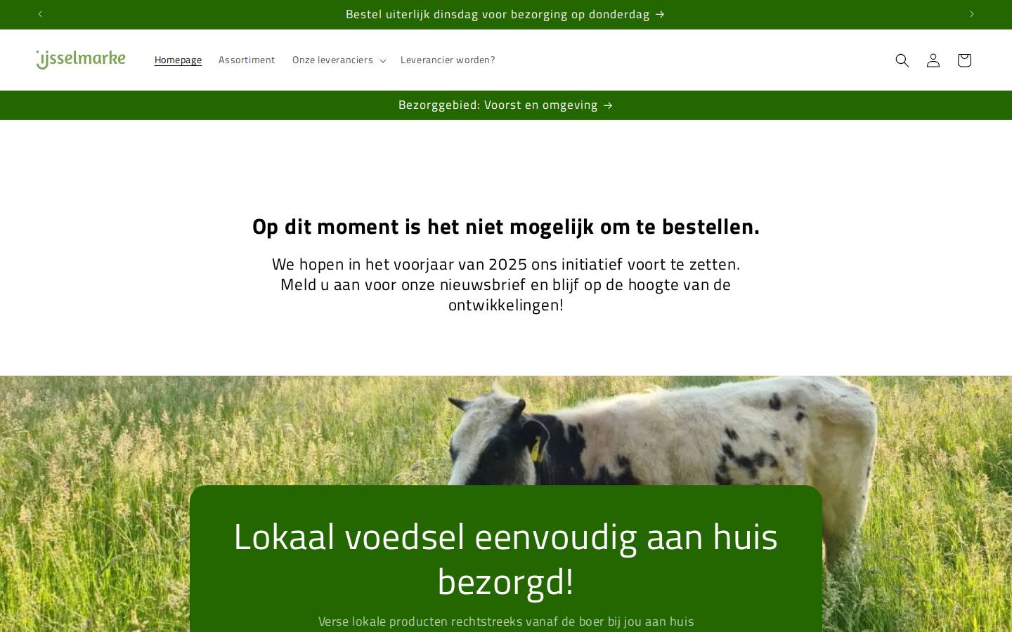 delocalfarmers.nl homepage screenshot